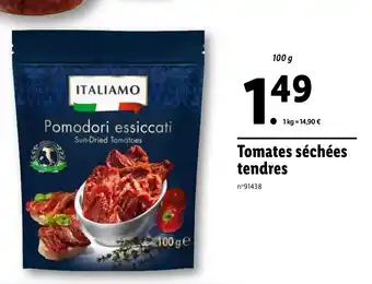 Lidl Tomates séchées tendres offre