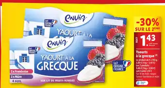 Lidl Yaourts à la grecque offre