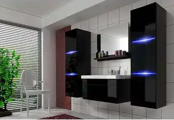 Bricorama Meuble salle de bain PERRI NOIR offre