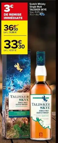Carrefour Whisky offre