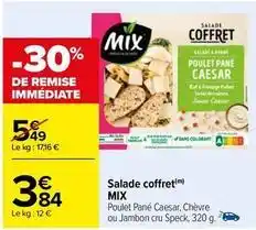 Carrefour Salade offre