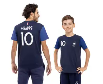 Carrefour Market T-shirt MBAPPE homme FFF sous licence officielle offre