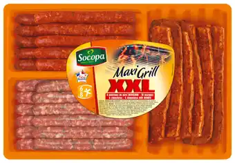 Carrefour Market Caissette maxi grill XXL SOCOPA offre