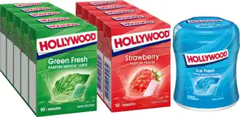 Carrefour HOLLYWOOD SUR TOUS LES CHEWING-GUMS offre