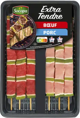 Carrefour Assortiment de 6 brochettes SOCOPA offre