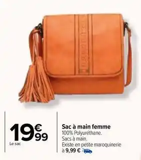 Carrefour Drive Sac à main femme offre