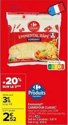 Carrefour Emmental offre