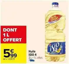 Carrefour Huile offre