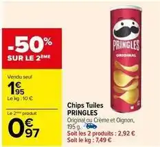 Carrefour Chips offre