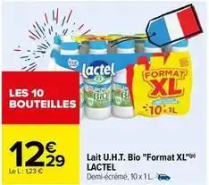 Carrefour Lait offre