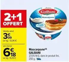 Carrefour Mascarpone offre