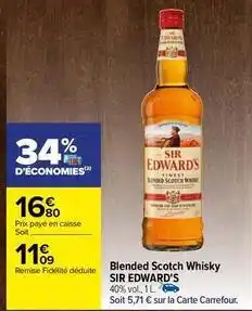 Carrefour Whisky offre