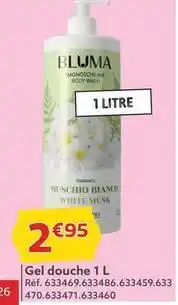 Gifi Bluma - gel douche 1l offre