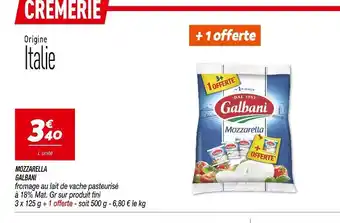 Netto GALBANI MOZZARELLA offre