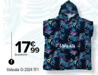 Carrefour Poncho homme offre