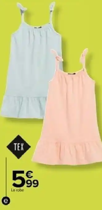 Carrefour Robe fille offre