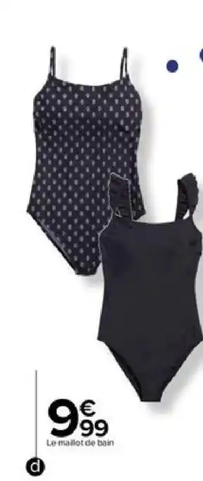 Carrefour Maillot de bain femme offre