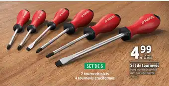 Lidl Set de tournevis offre
