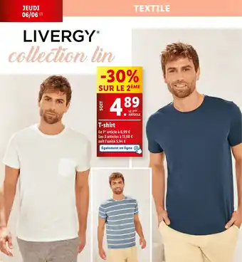 Lidl T-shirt offre