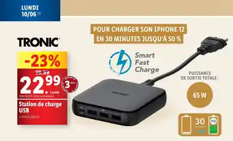 Lidl Station de charge USB offre