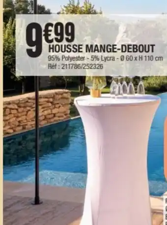 La Foir'Fouille HOUSSE MANGE-DEBOUT offre