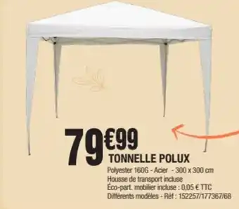 La Foir'Fouille TONNELLE POLUX offre