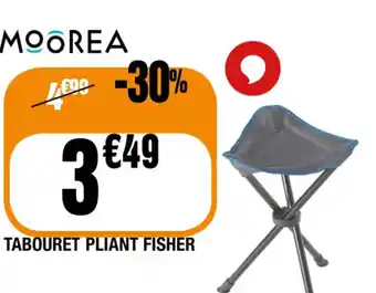 La Foir'Fouille TABOURET PLIANT FISHER offre