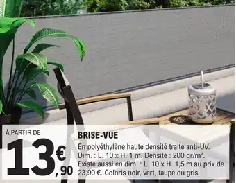 E.Leclerc Brico BRISE-VUE offre