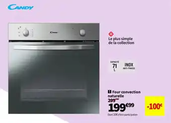 Conforama Four convection naturelle offre