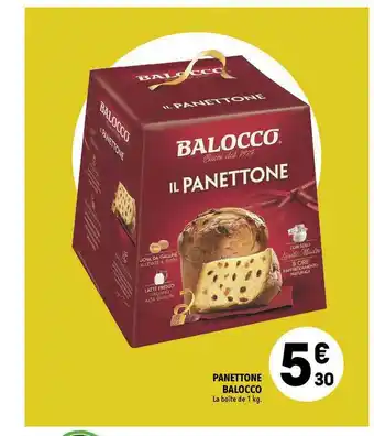 Supeco Panettone Balocco offre