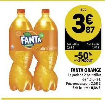 Supeco Fanta Orange offre