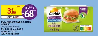 Intermarché Hyper PAIN BURGER SANS GLUTEN GERBLE offre