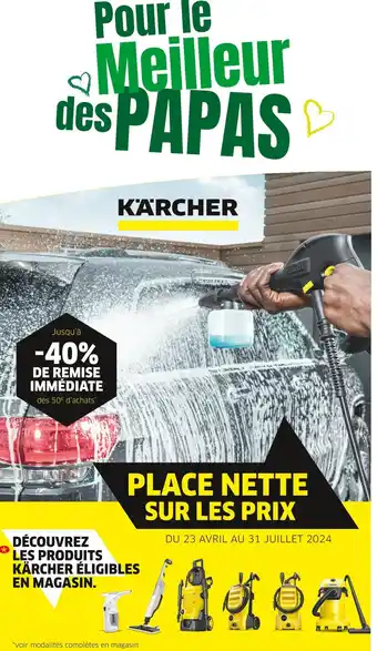 Cora x Carrefour Kärcher Jusqu'à -40% de remise immédiate dès 50€ d'achats offre