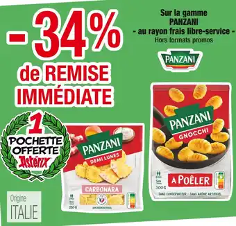 Cora x Carrefour Panzani 34% de REMISE IMMÉDIATE sur la gamme PANZANI offre