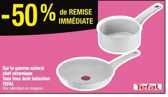 Cora x Carrefour TEFAL 50% de REMISE IMMÉDIATE offre