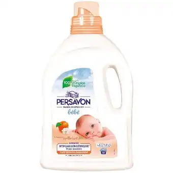 Auchan Lessive Liquide Bébé À L'extrait D'abricot Bio Persavon offre