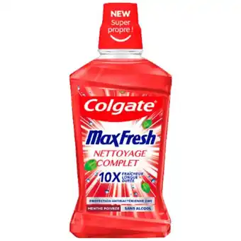 Auchan Bain De Bouche Nettoyage Complet Maxfresh Colgate offre