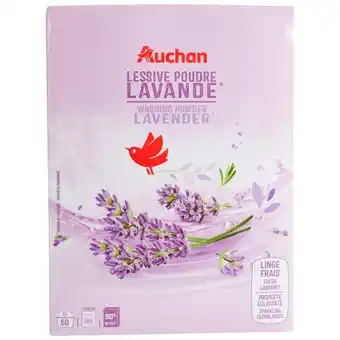 Auchan Lessive Poudre Lavande Auchan offre