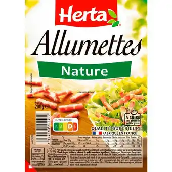 Auchan Allumettes Herta offre