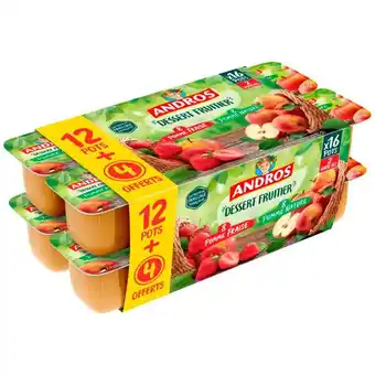 Auchan Dessert Fruitier Andros offre