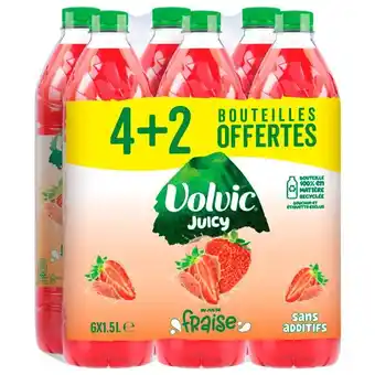 Auchan Volvic Juicy Fraise offre