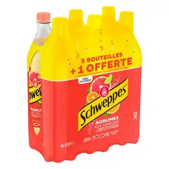 Auchan Schweppes Agrumes offre