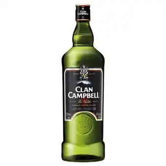 Auchan Whisky Clan Campbell offre