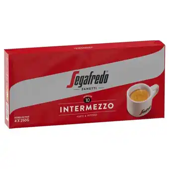 Auchan Café Moulu Intermezzo Segafredo offre