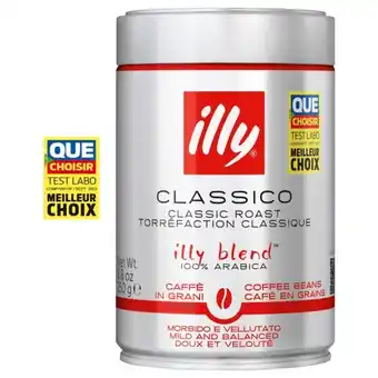 Auchan Café Grains Classico Illy offre