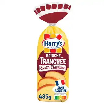 Auchan Brioche Tranchée Nature Harry's offre