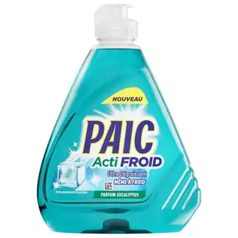 Auchan Liquide Vaisselle Acti Froid Eucalyptus Paic offre