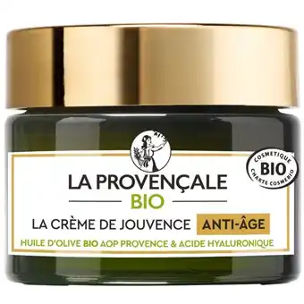 Auchan Crème De Jouvance Anti-Âge La Provençale Bio offre