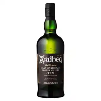 Auchan Whisky Ardberg 10 Ans offre