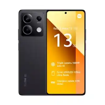Auchan Pack Xiaomi Redmi Note 13 5G Avec Buds 4 Lite offre